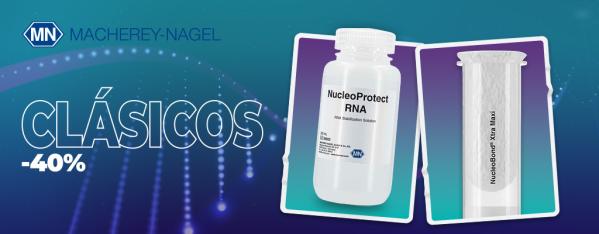 Promoción clásicos de MN. Kits de ADN y ARN