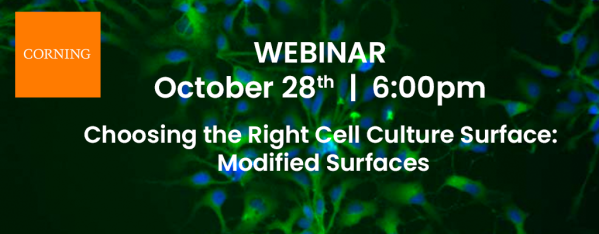 Webinar: Choosing the Right Cell Culture Surface