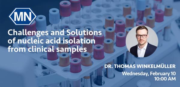 Webinar MN- Challenges and Solutions of nucleic acid isolation from clinical samples